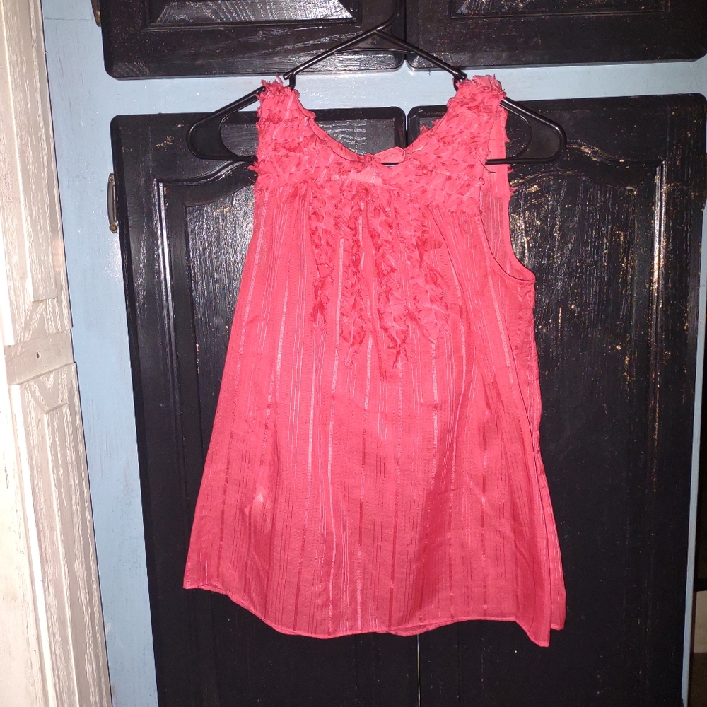 BCBGENERATION SLEEVELESS BLOUSE